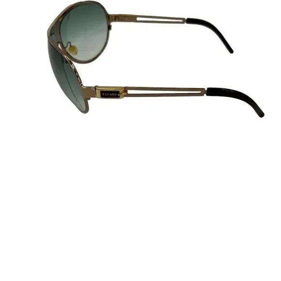 Vintage Escada Gold Aviator Sunglasses Style SES633 Unisex
